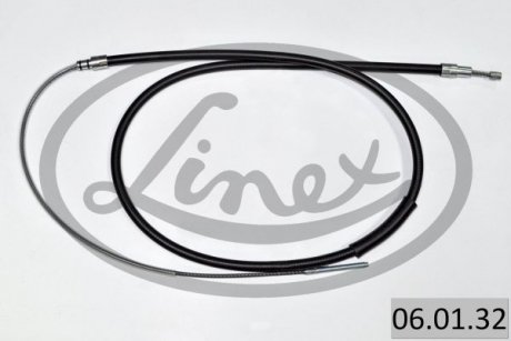 Трос ручника linex 06.01.32 на Бмв Е46