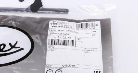 Трос ручника linex 140274