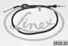 Трос ручника linex 180132