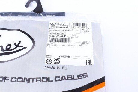 Трос ручника linex 350229