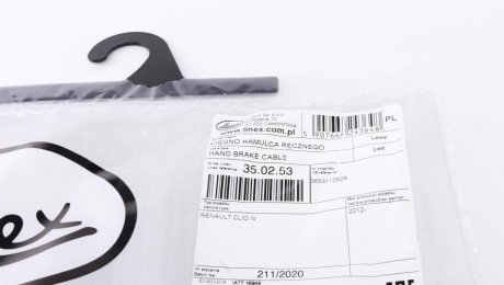 Трос ручника linex 350253