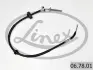 Трос ручного гальма linex 067801
