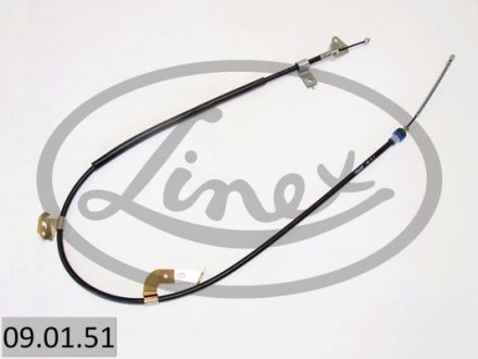 Трос ручного гальма linex 090151