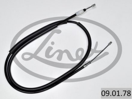 Трос ручного гальма linex 090178