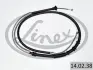 Трос ручного гальма linex 140238