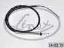Трос ручного гальма linex 140239