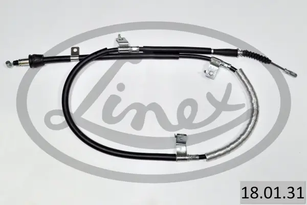 Трос ручного гальма linex 180131