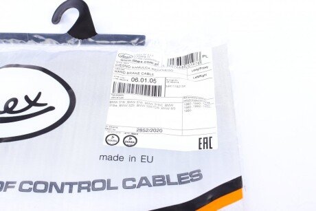 Трос зупиночних гальм linex 060105