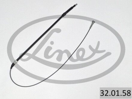 Трос зупиночних гальм linex 32.01.58 на Опель Корса с