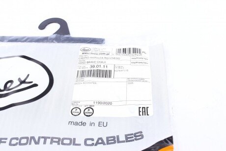 Трос зупиночних гальм linex 390111