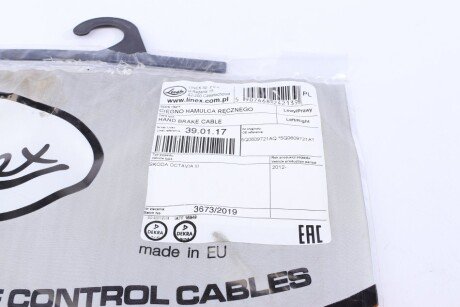 Трос зупиночних гальм linex 390117