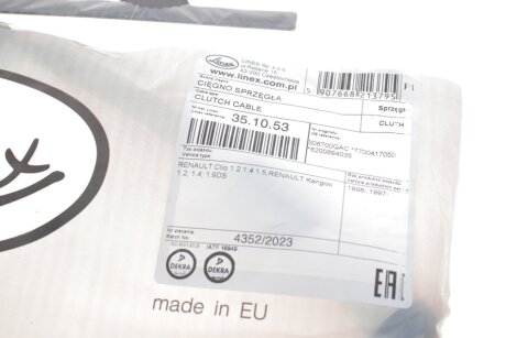 Трос зчеплення linex 351053