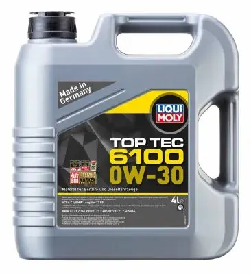 Моторна олива 0W30 4л. liqui moly 20778