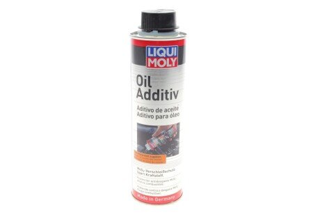 АНТИФРИКЦІЙНА ПРИСАДКА ДО МОТОРНОЇ ОЛИВИ З MoS2 OIL ADDITIV 0,3Л liqui Moly 2500