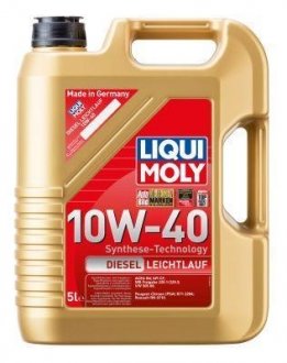 Diesel Lichtlauf 10W40 HD 5л liqui Moly 1387