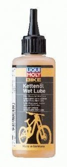 LM 0,1л Bike Kettenoil Wet Lube Мастило для цепи велосипедов (дождь/снег) liqui Moly 6052