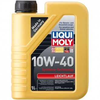 Масло моторное Leichtlauf 10W-40 (1 л) liqui Moly 9500