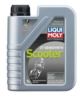 LM 1л RACING SCOOTER 2T масло 2х-такт. напівсинтетичне для скутеров (API-TC, JASO FC, ISO-L-EG, TISI) liqui moly 1621