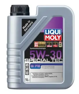 LM 1л SPECIAL TEC B FE 5W-30 Олива двиг. синтетична ACEA A5/B5, API SL, BMW Longlife-01 FE liqui moly 21380