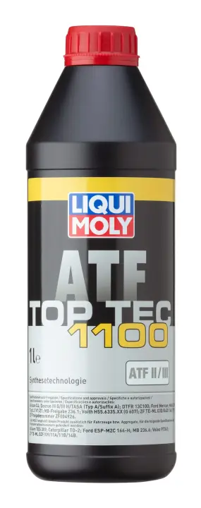 LM 1л TOP TEC ATF 1100 Масло трансмисионное синтетическое Dexron-III liqui moly 3651