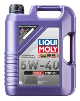 LM 5л DIESEL SYNTHOIL 5W-40 Олива двигуна ACEA A3/B4, API CF, BMW Longlife-98 | MB 229.3 | VW 505 00 liqui moly 1341