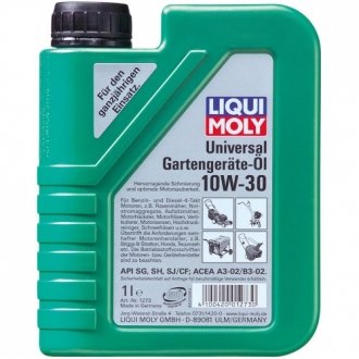 Масло моторное для газонокосилок Universal 4-Takt Gartengerate-Oil 10W-30 (Мінеральне liqui Moly 1273