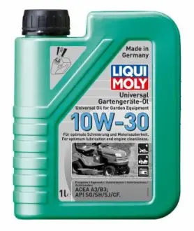 Масло моторное для газонокосилок Universal 4-Takt Gartengerate-Oil 10W-30 (Минеральное Liqui Moly 1273