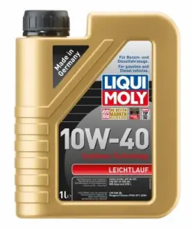 Масло моторное Leichtlauf 10W-40 (1 л) liqui moly 9500