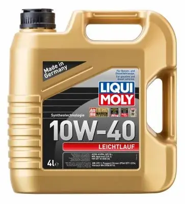 Масло моторное Leichtlauf 10W-40 (4 л) liqui moly 9501