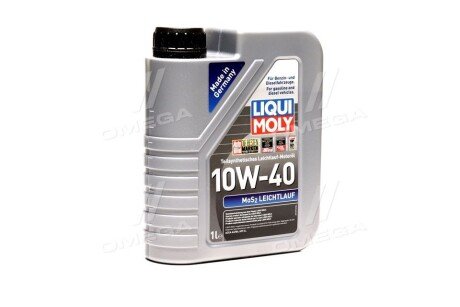 Масло моторное MoS2 Leichtlauf 10W-40 (1 л) liqui Moly 1930