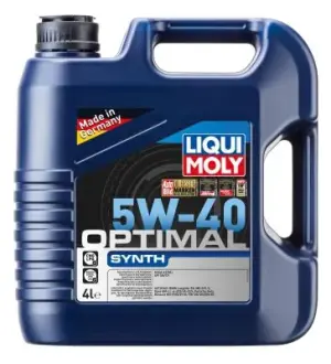 Масло моторное Optimal Synth 5W-40 (4 л) liqui moly 3926