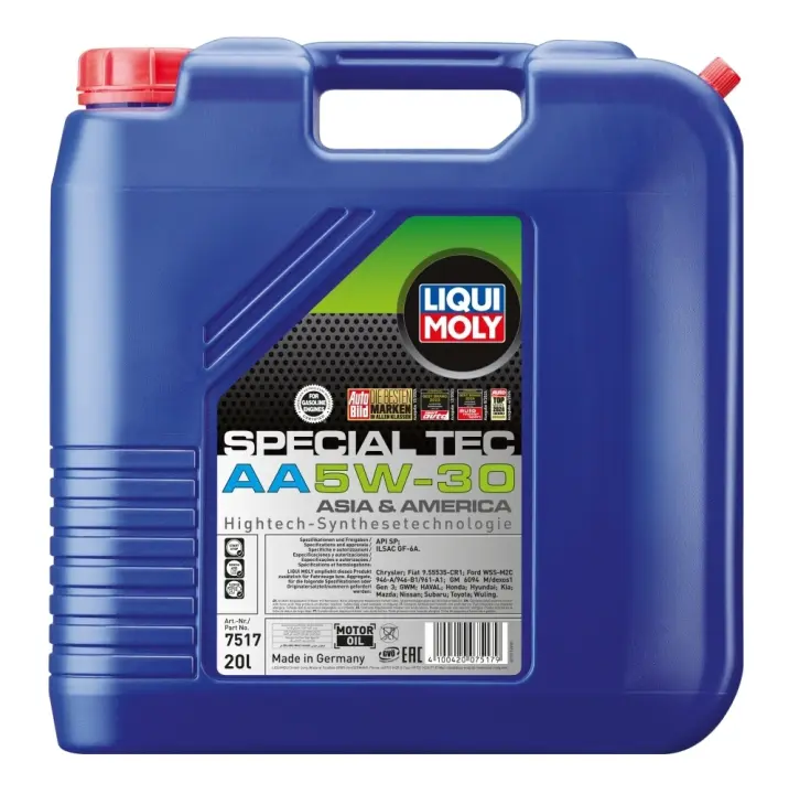 Масло моторное Special Tec AA 5W-30 (20 л) liqui moly 7517