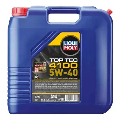 Масло моторное Top Tec 4100 5W-40 (20 л) Liqui Moly 3702 (фото 1)