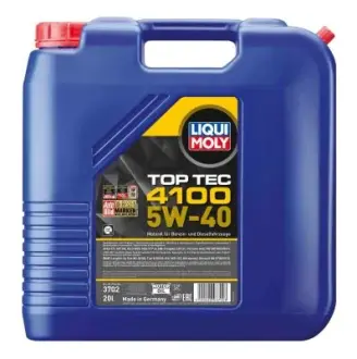 Масло моторное Top Tec 4100 5W-40 (20 л) liqui moly 3702