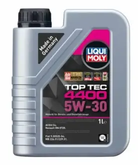 Масло моторное Top Tec 4400 5W-30 (1 л) liqui moly 2319