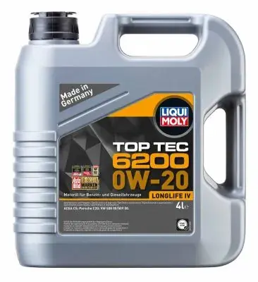 Моторна олива TopTec 6200 0W-20, 4л. Liqui Moly 20788 (фото 1)