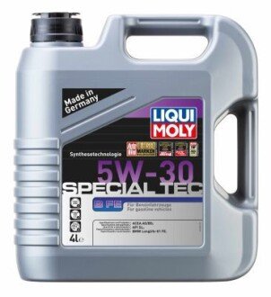 Моторна олива SPECIAL TEC B FE 5W-30 4Л liqui Moly 21381