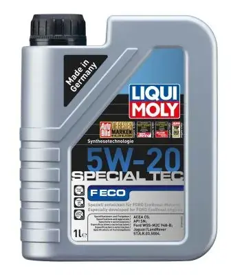 Олива моторн. Special Tec F ECO 5W-20 (Каністра 1л) Liqui Moly 3840 (фото 1)