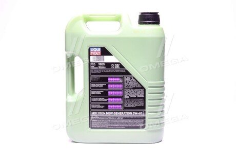 Олива моторна Molygen New Generation 5W-40 (Каністра 5л) liqui Moly 90558536
