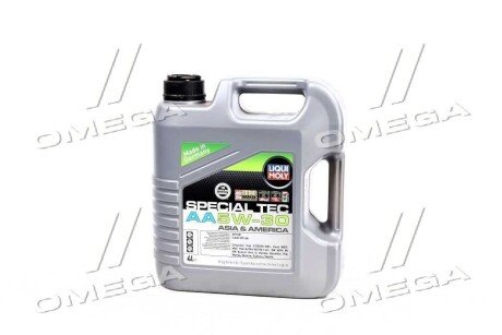 Олива моторна SPECIAL TEC АА 5W-30 (Каністра 4л) liqui Moly 7516/7616