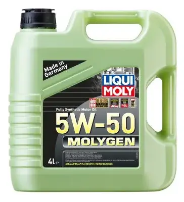 Олива моторна Molygen 5W-50 4L liqui moly 2543