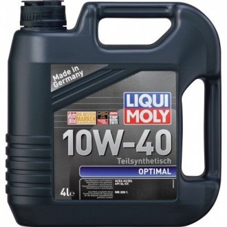 Масло моторное Optimal 10W-40 (4 л) liqui Moly 3930