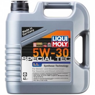 Масло моторное Special Tec LL 5W-30 (4 л) liqui Moly 7654