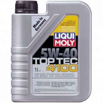 Масло моторное Top Tec 4100 5W-40 (1 л) liqui Moly 7500