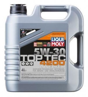 Масло моторное Top Tec 4200 5W-30 (4 л) liqui Moly 3715