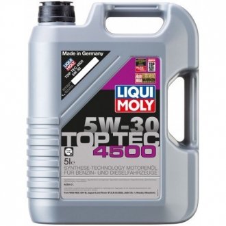 Масло моторное Top Tec 4500 5W-30 (5 л) liqui Moly 2318