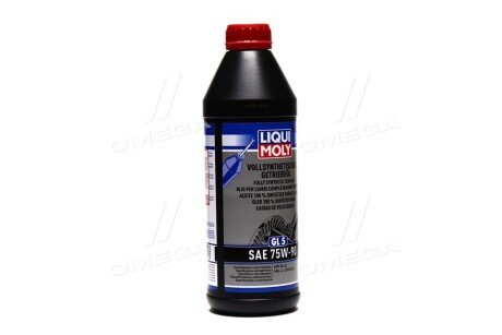 Олива трансміс. Vollsynthetisches Getriebeoil (GL-5) 75W-90 (Каністра 1л) liqui Moly 19501414