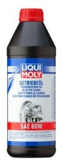 ОЛИВА ТРАНСМIСIЙНА GETRIEBEOIL GL4 80W 1Л liqui Moly 1020