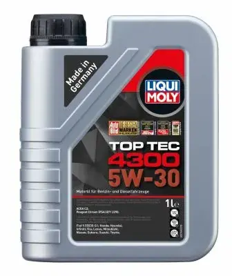 РћР»РёРІР° РјРѕС‚РѕСЂРЅР° Top Tec 4300 5W-30 1Р» Liqui Moly 2323 (фото 1)