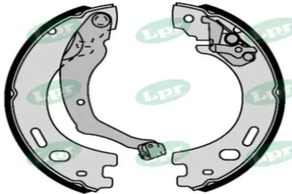 Колодки ручного (стоячого) тормоза LPR 09570